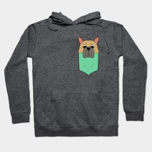 French Bulldog in the Pocket Hoodie